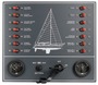 Control panel thermo-magnetic switches sailboat - Artnr: 14.809.01 11
